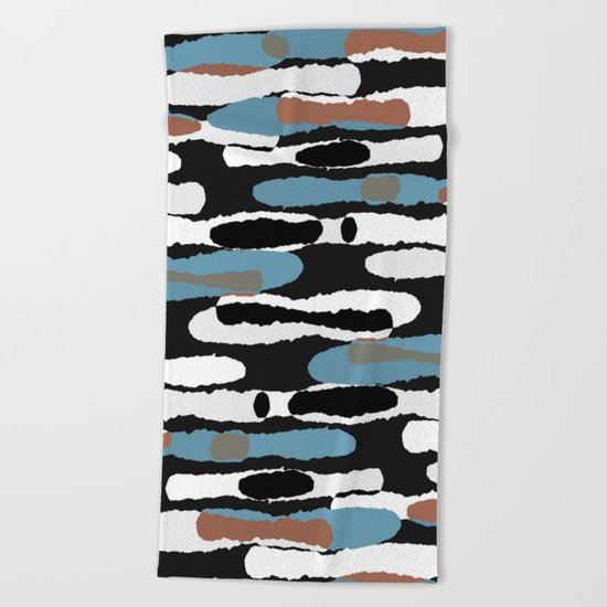 Camouflage III Beach Towel