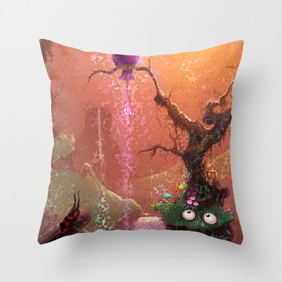 Lips Throw Pillow