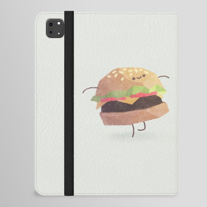 Burger and fries iPad Folio Case