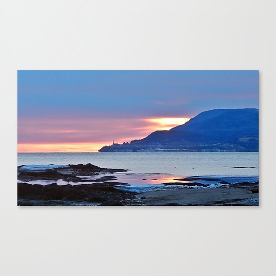 Sunrise in Tourelle Canvas Print