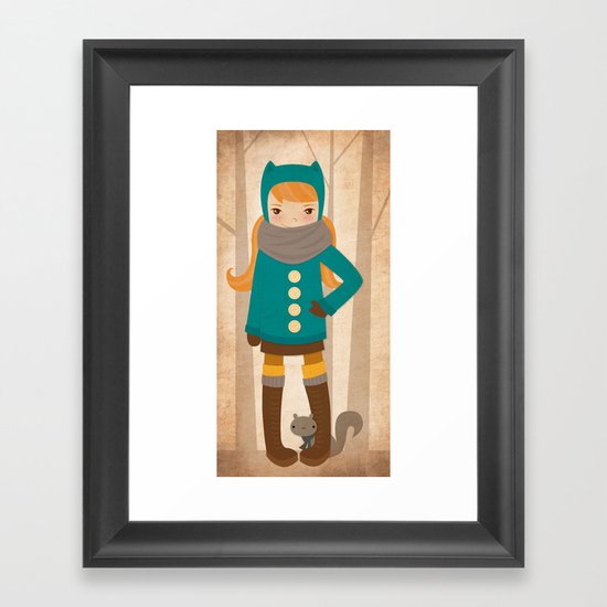 Layers Framed Art Print