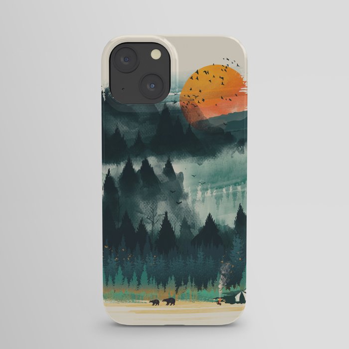 Wilderness Camp iPhone Case