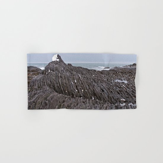 The Ends of the Earth are Frozen in Time Hand & Bath Towel