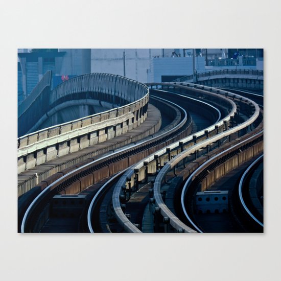 Railway Canvas Print