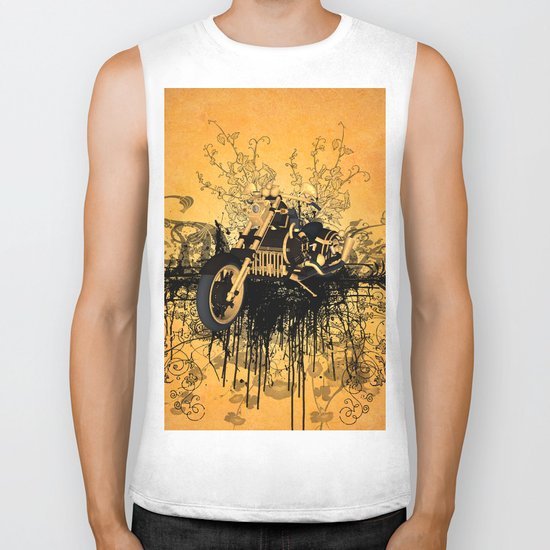 Steam motorcycle Biker Tank