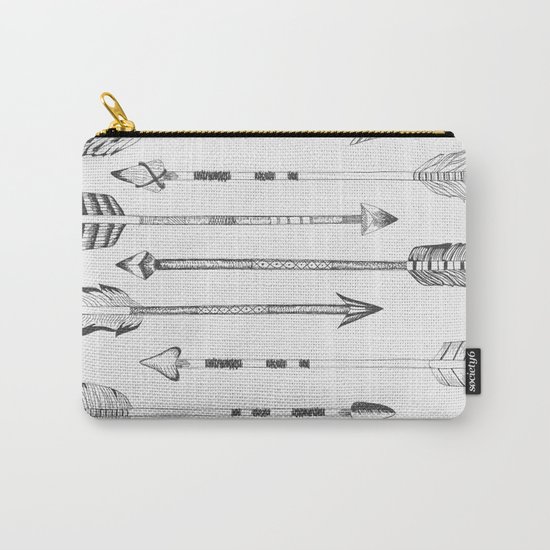 Hand drawn arrows Carry-All Pouch