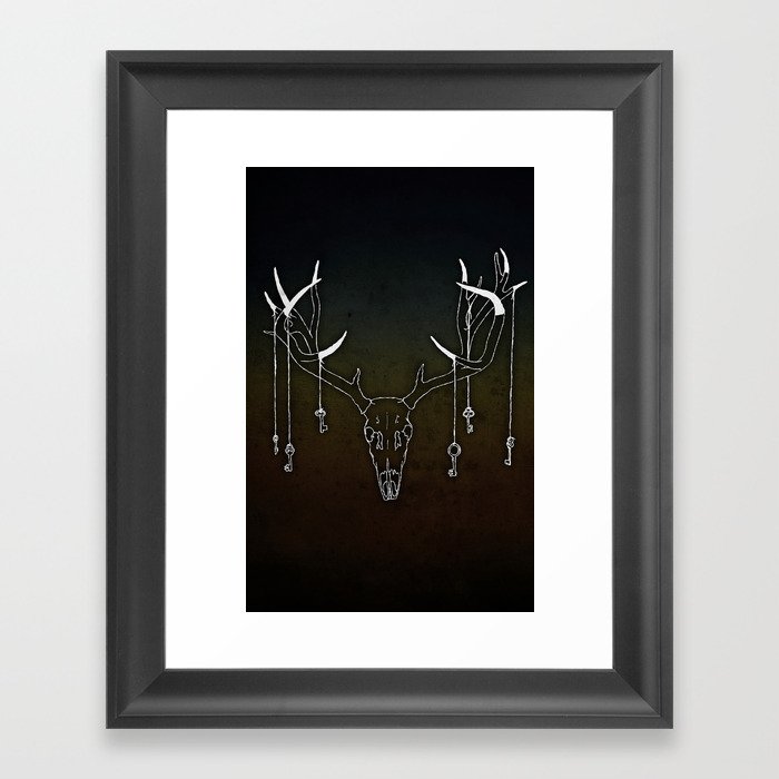 Oh Deer Framed Art Print
