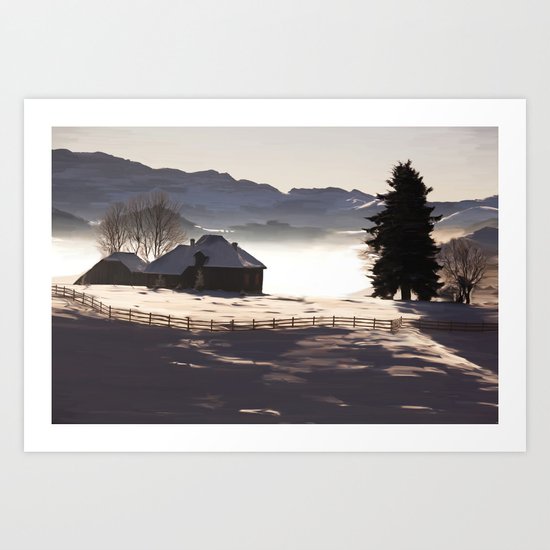 Domum fabulis Art Print