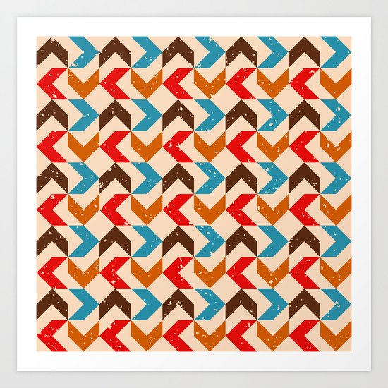 Retro Art Print