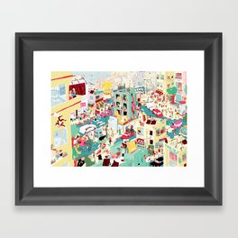 Ungeheuerlich Tel-Aviv Framed Art Print