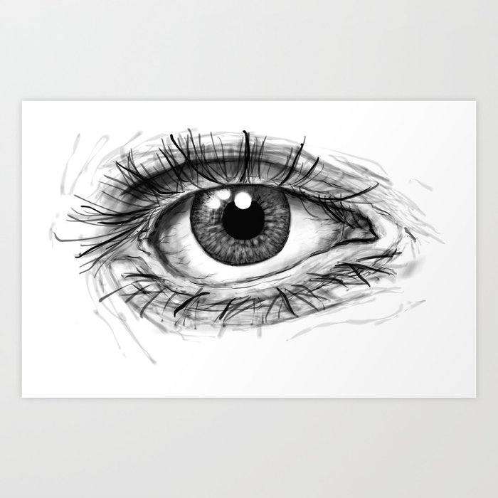Eye Art Print