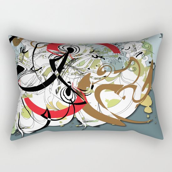 abstract Rectangular Pillow