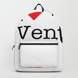 I Heart Ventress, LA Backpack | Iloveventress, Love, Louisiana, Red, Typewriter, Ventress, Heart, La, White, Graphicdesign 