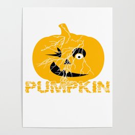 Pumpkins Halloween Poster