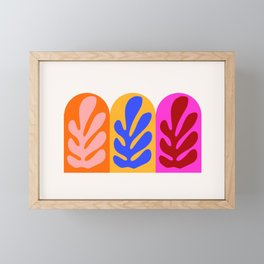 Henri Matisse Leaf Arches  Framed Mini Art Print