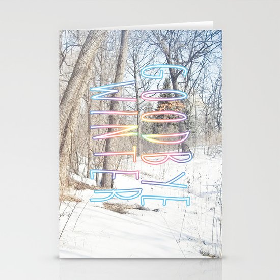 Goodbye Winter Stationery Cards
