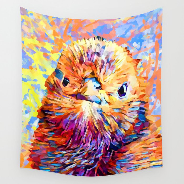 Baby Chick Wall Tapestry