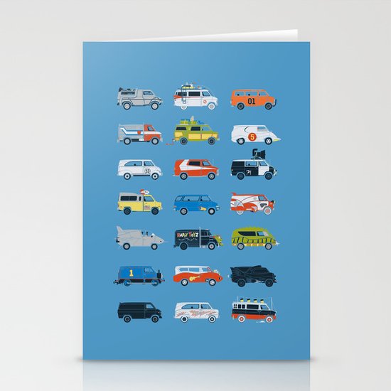It Would Have Been Cooler as a Van Stationery Cards