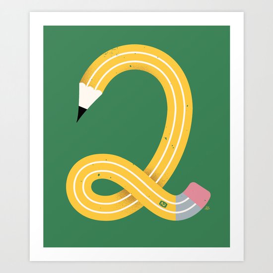 No. 2 Art Print