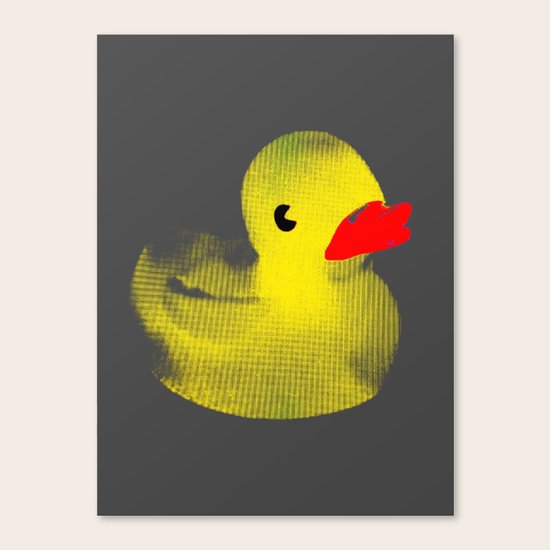 Rubber Duck Canvas Print