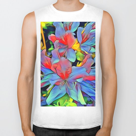 Floral ArtStudio - wonderful flowers Biker Tank