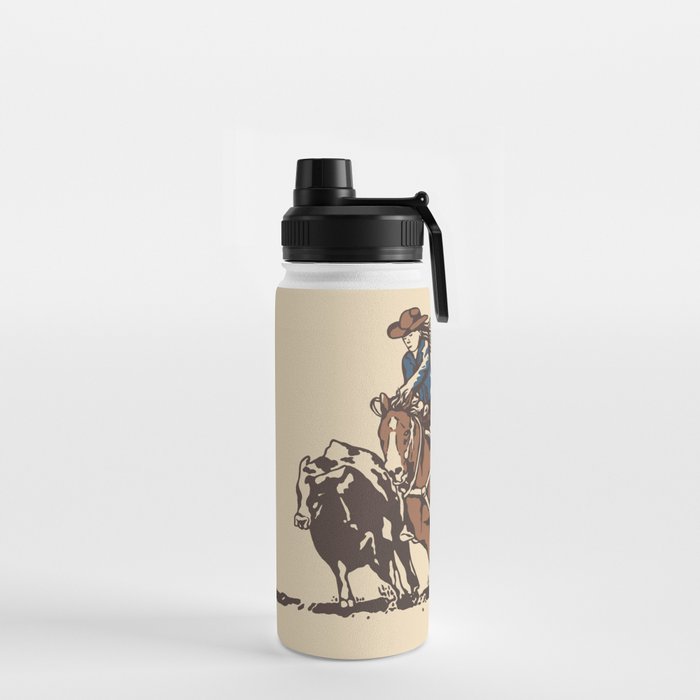 Cow Horse  Water Bottle