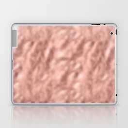 Rose Gold Metallic Shimmer Laptop Skin