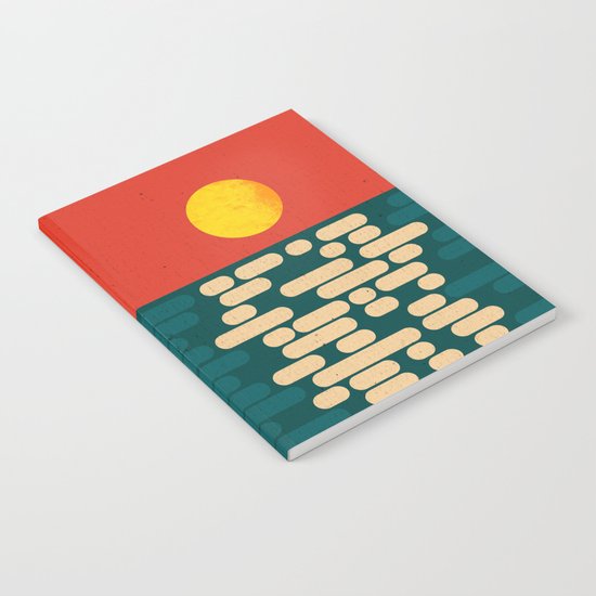 Sun Over The Sea - Afternoon Notebook