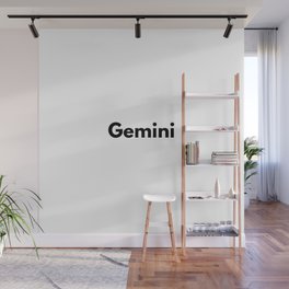Gemini, Gemini Sign Wall Mural