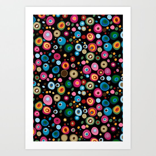 brilliant pebbles Art Print
