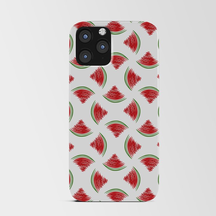 Watermelon Doodle iPhone Card Case