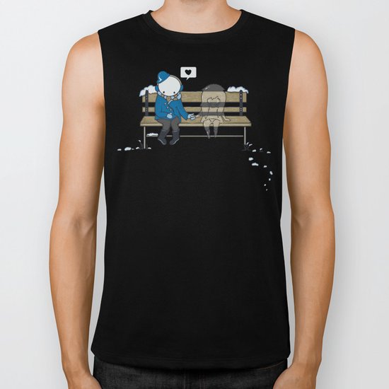 Wish You Were Here Biker Tank