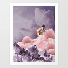 Crystal Obsession Art Print