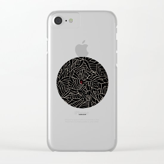 - loups - Clear iPhone Case