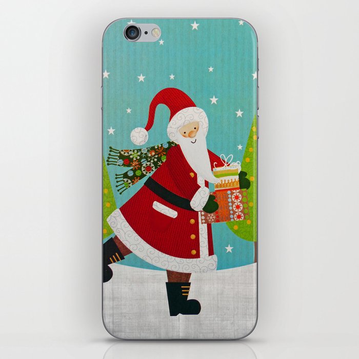 Santa and Presents iPhone Skin