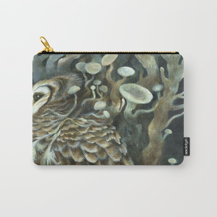 Owl at the Root Carry-All Pouch