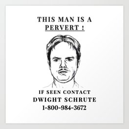 Dwight Art Prints For Any Decor Style Society6