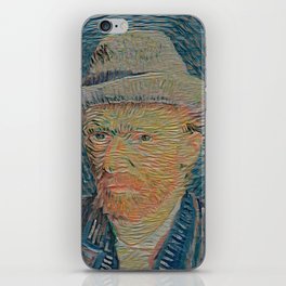 Van Gogh's self portrait - Der Roj study iPhone Skin