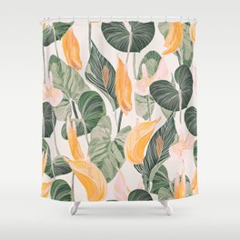 Lush Lily - Autumn Shower Curtain