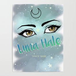 Luna Hale Space Babe Poster