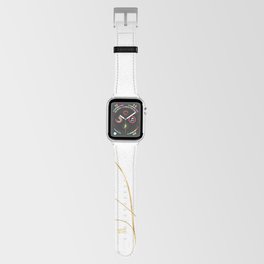 Kintsugi 2 #art #decor #buyart #japanese #gold #white #kirovair #design Apple Watch Band
