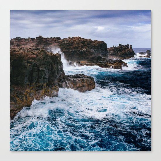 Ocean Power Canvas Print