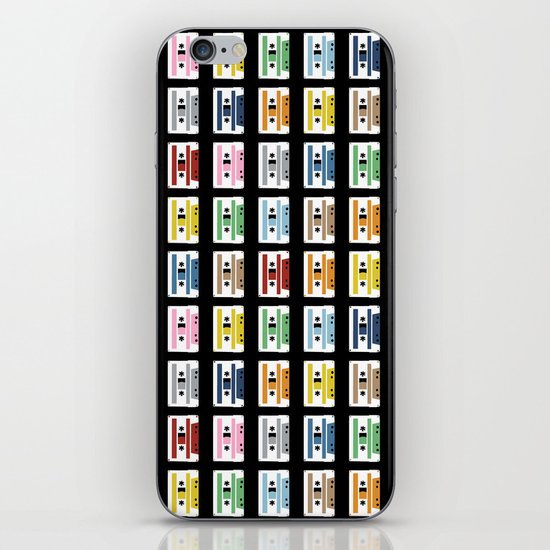 70 Rainbow Tapes iPhone & iPod Skin