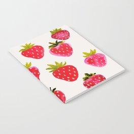 Strawberries Pattern Notebook