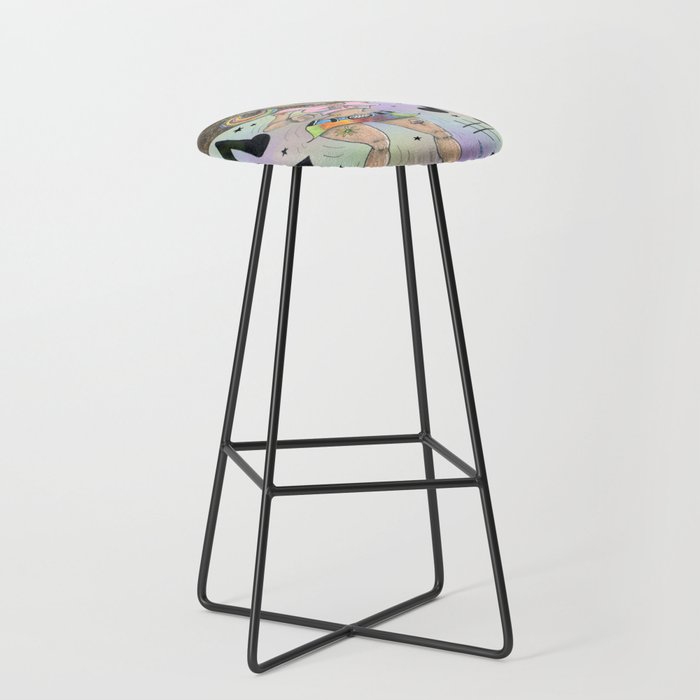 The dancing disco queen Bar Stool