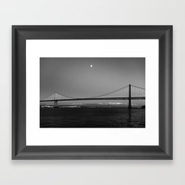 East Bay Bridge, San Francisco Framed Art Print