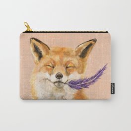 The Fox and The Feather Carry-All Pouch