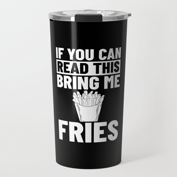 French Fries Fryer Cutter Recipe Oven Travel Mug