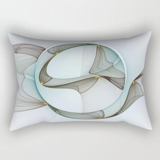 Abstract Elegance Rectangular Pillow