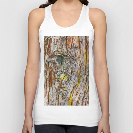 Face of Tree2 Unisex Tank Top